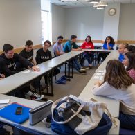 University of Connecticut Early College Experience (UConn ECE) Concurrent Enrollment – Students preparing for the French Quiz Bowl competition 
