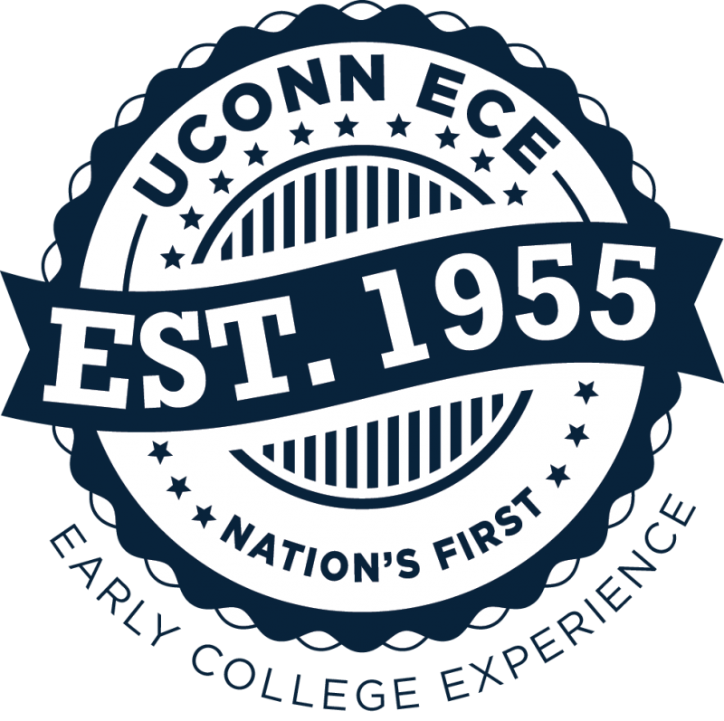 UConn ECE Est In Stamp one color